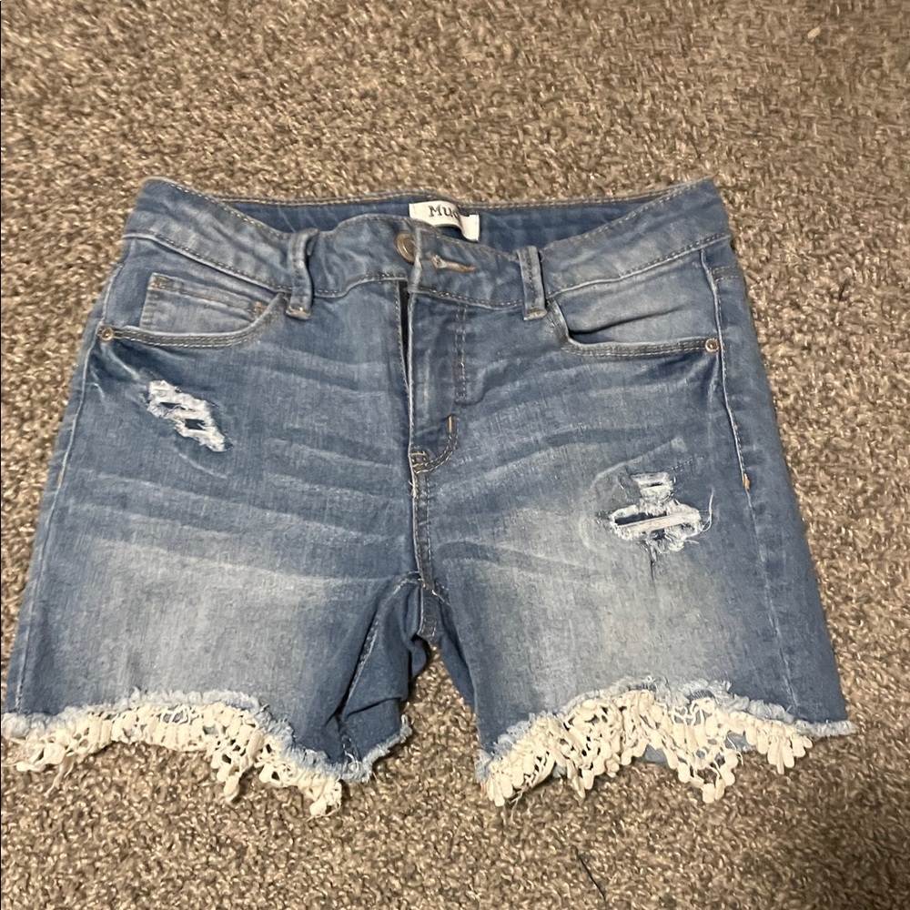 Mudd Blue Denim Shorts